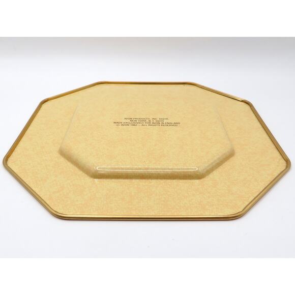 Vintage Avon Recipe Tin Tray Blueberry Orange Nut Bread 1982 Made in England - Picture 5 of 13